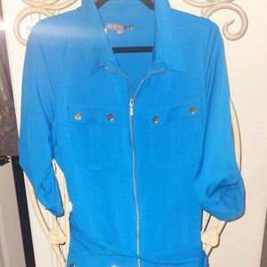 Turquoise Cargo Dress